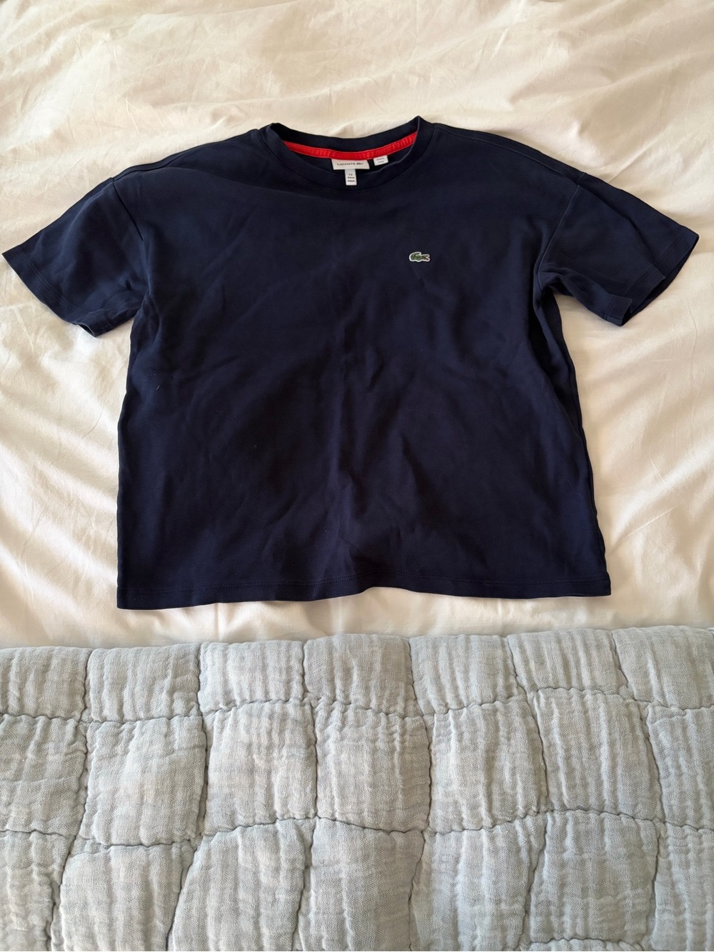 Lacoste Navy Logo T-Shirt